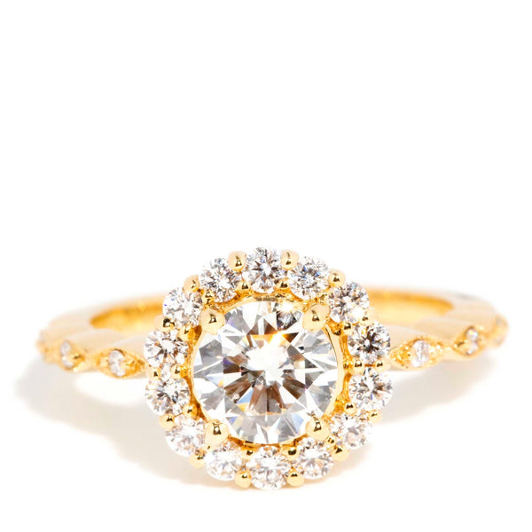 Halo around deals diamond