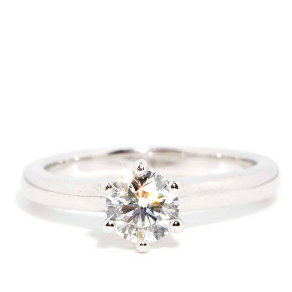 Reese GIA Certified 18ct White Gold Diamond Solitaire Ring* SIZE Rings Imperial Jewellery Imperial Jewellery - Hamilton