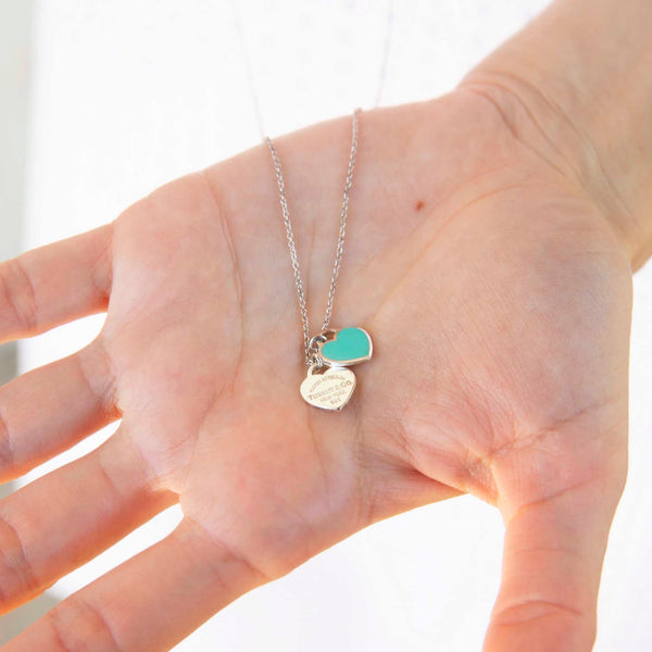 Tiffany mini heart tag hotsell