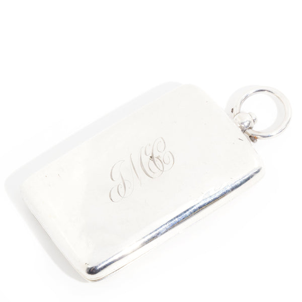 Vintage Antique JMC Sovereign Holder Silver (WIP JAMES) Pendants/Necklaces Tiffany & Co. Imperial Jewellery - Hamilton