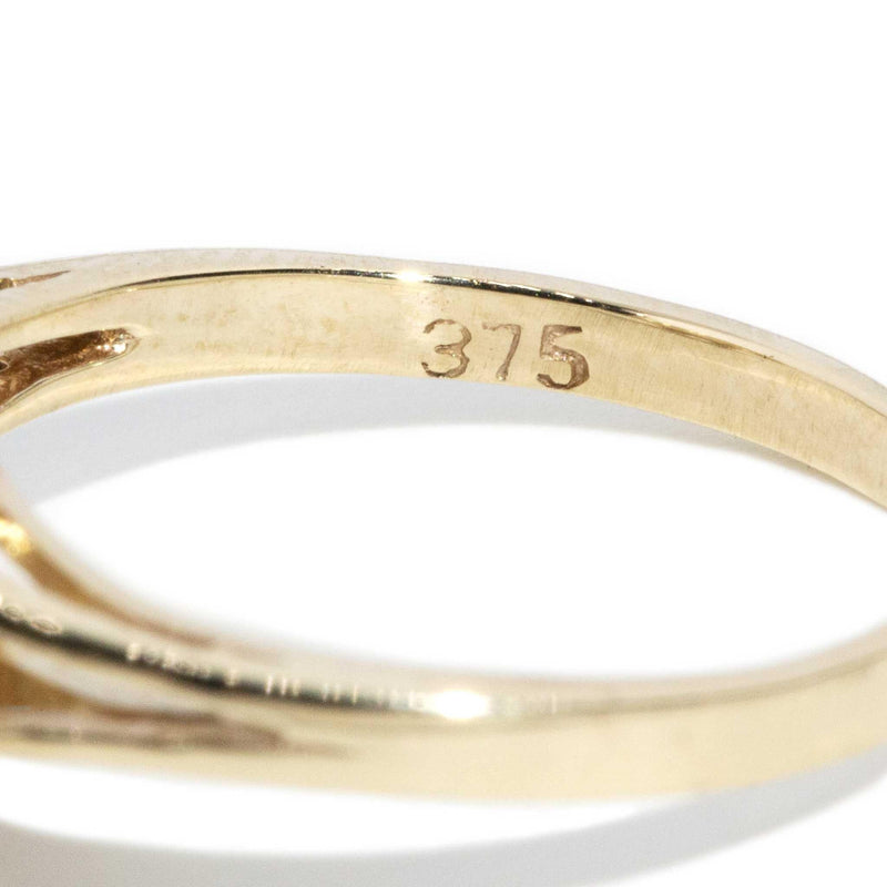 Addison 1970s Diamond Cluster Ring 9ct Gold