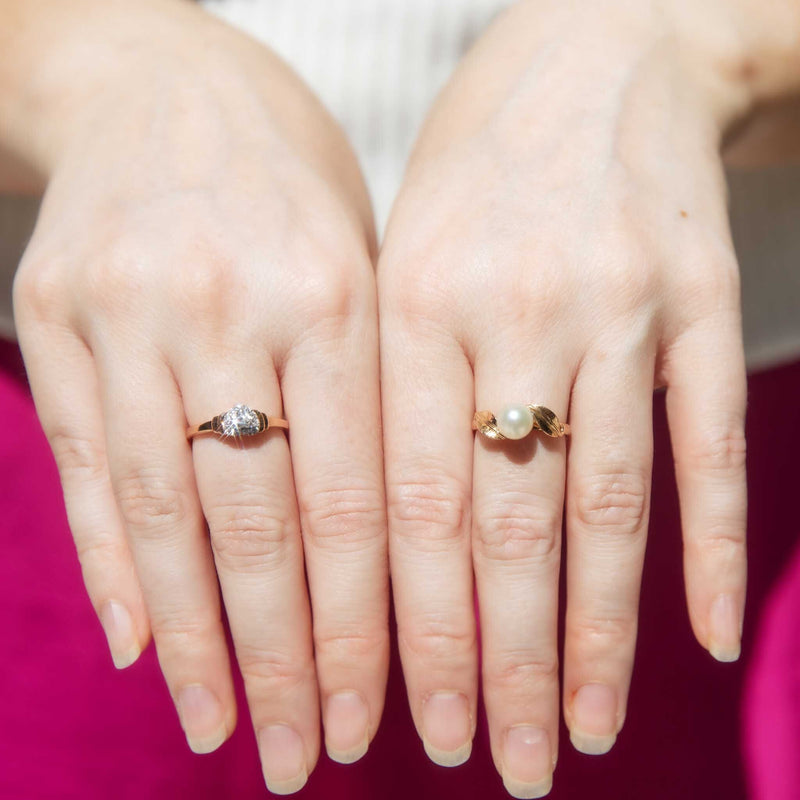 Eternal Love Heart Diamond Finger Ring