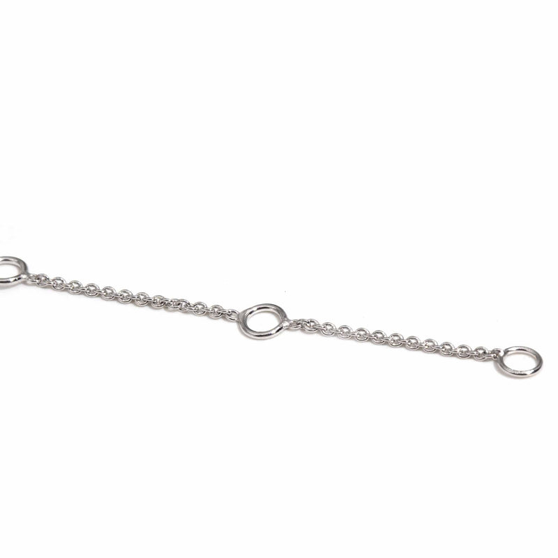 Contemporary 0.70 Carat Diamond Necklace 18 Carat White Gold