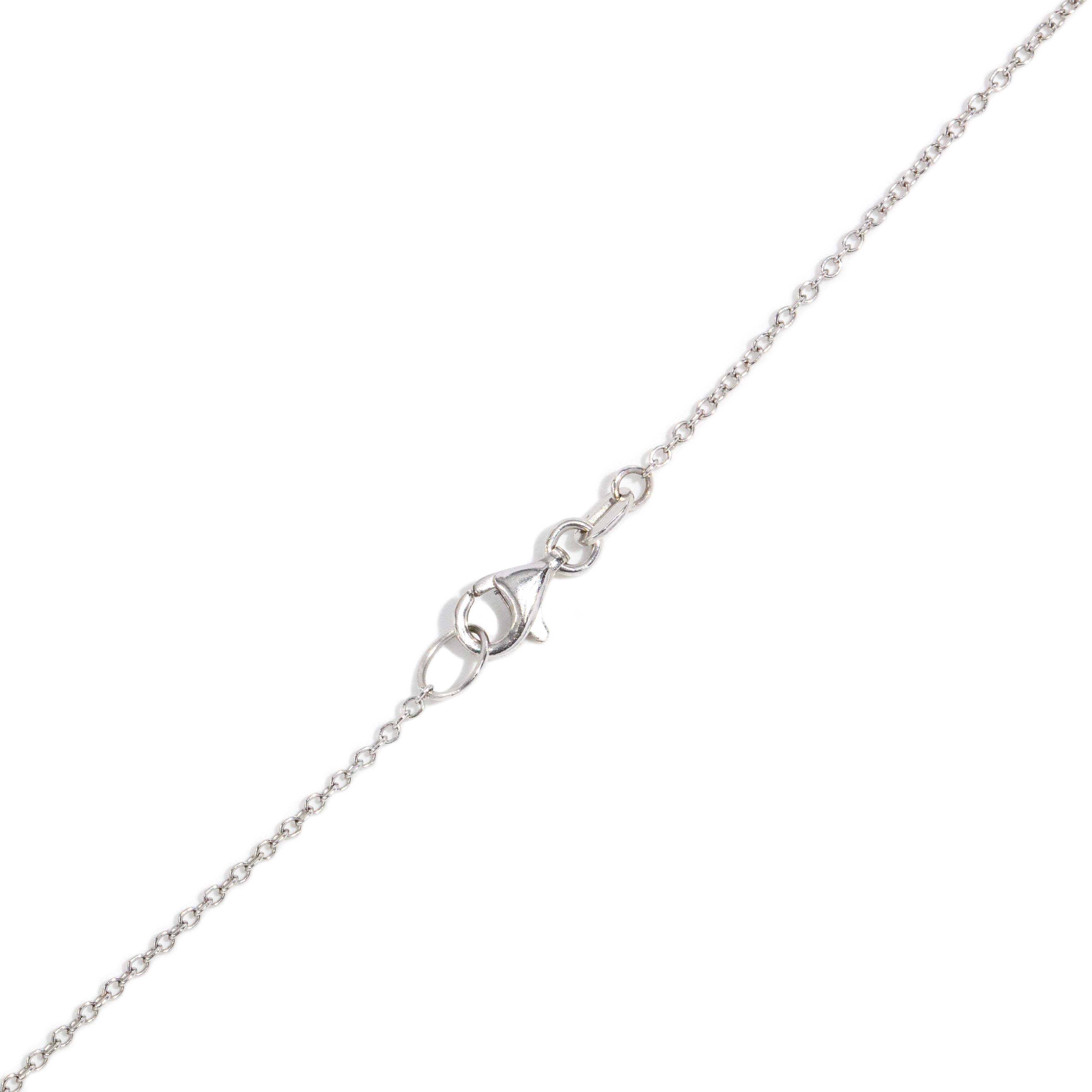 Amitola Pearl & Multi Gemstone Necklace 18ct Two Tone Gold Pendants/Necklaces Imperial Jewellery 