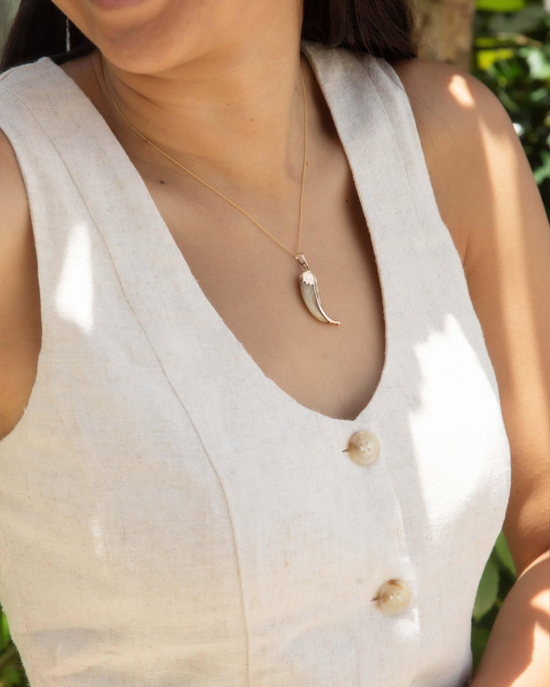 Antique Victorian Cat Claw Pendant 9 Carat Gold