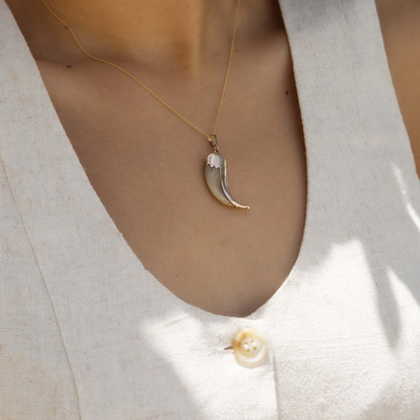 Antique Victorian Cat Claw Pendant 9 Carat Gold