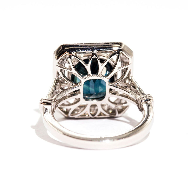 Apollo Sapphire & Diamond Ring Ring Imperial Jewellery - Auctions, Antique, Vintage & Estate 
