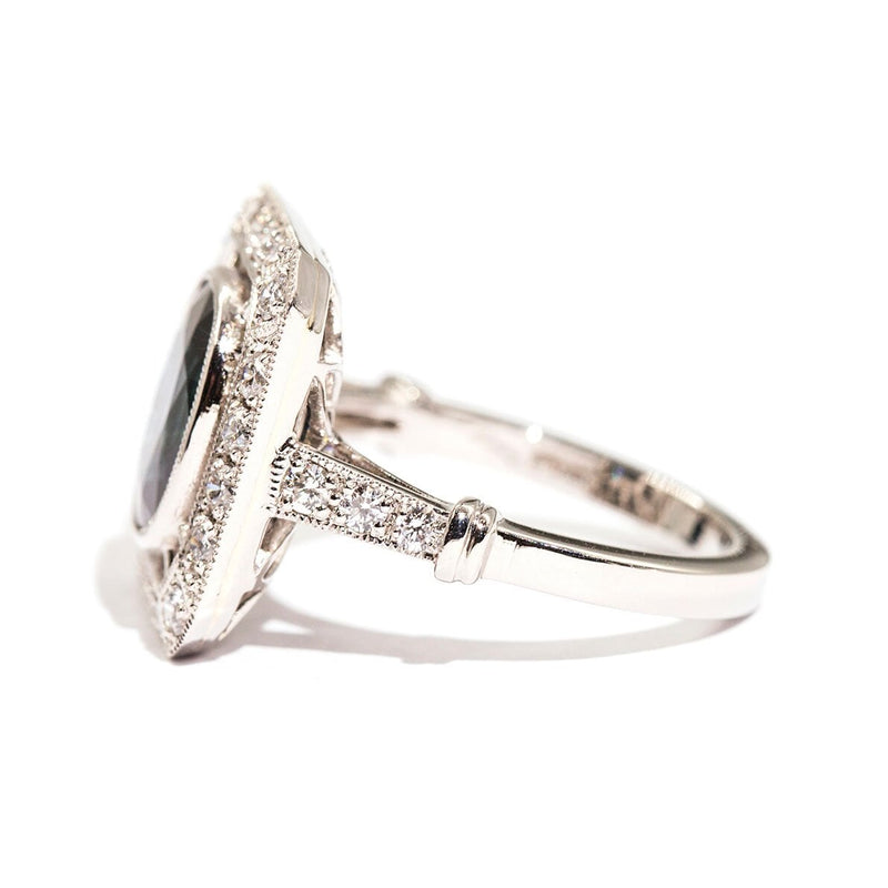 Apollo Sapphire & Diamond Ring Ring Imperial Jewellery - Auctions, Antique, Vintage & Estate 