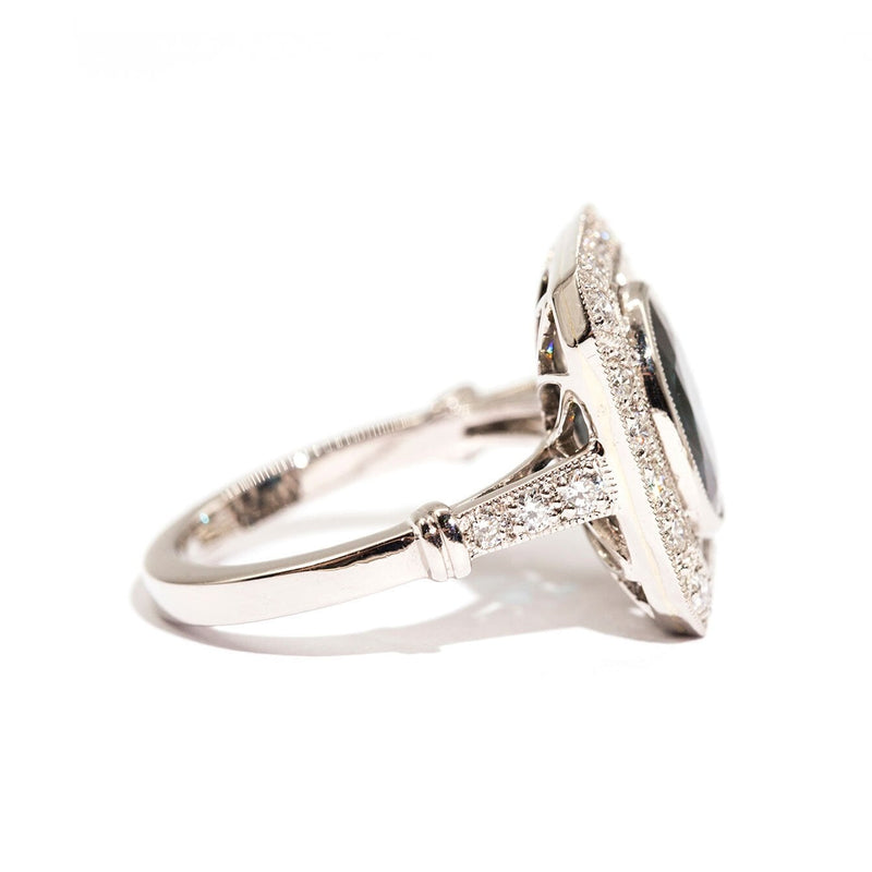 Apollo Sapphire & Diamond Ring Ring Imperial Jewellery - Auctions, Antique, Vintage & Estate 