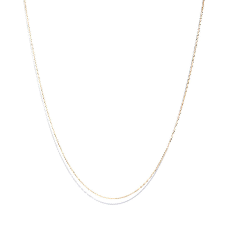 Contemporary Cable Link Chain 9 Carat Rose Gold Imperial Jewellery