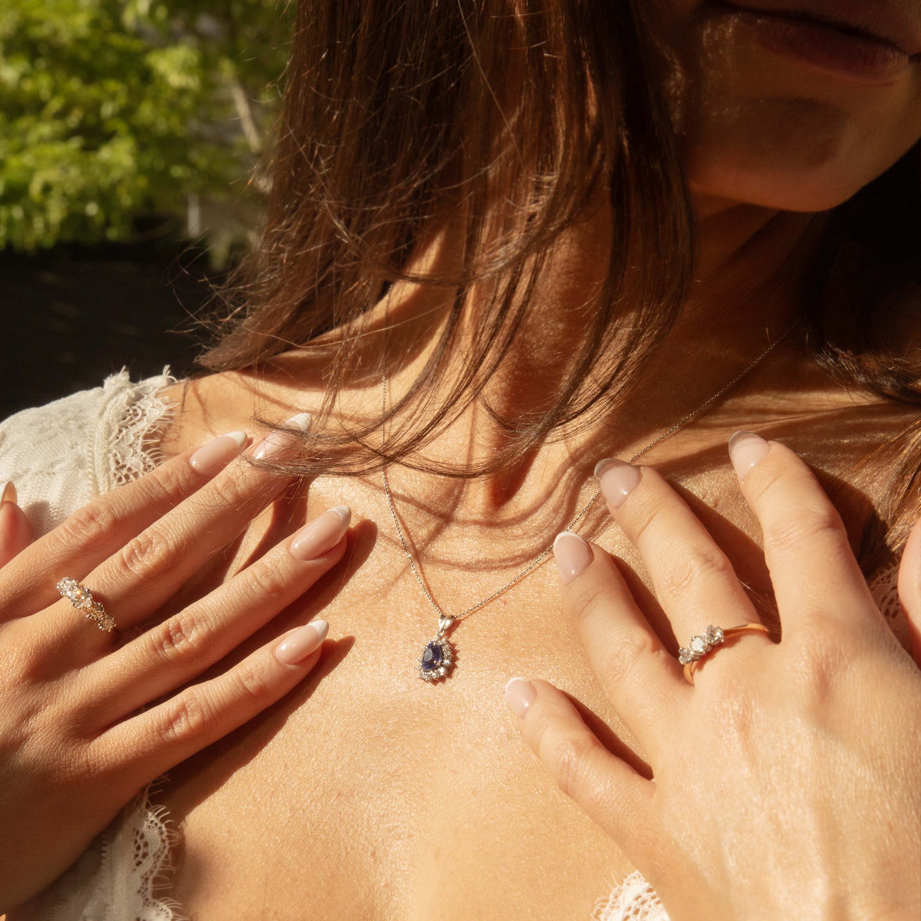 Areta Diamond Trilogy Ring 18ct Gold Rings Imperial Jewellery 