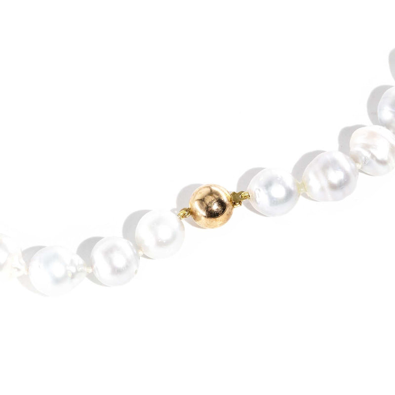 Zheni Baroque South Sea Pearl Necklace 9ct