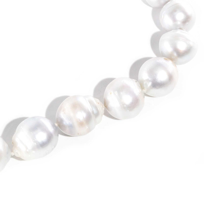 Zheni Baroque South Sea Pearl Necklace 9ct