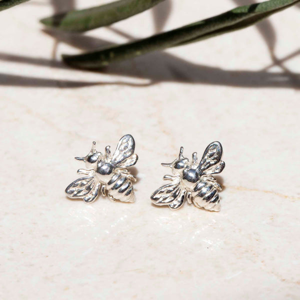 Bee Stud Earrings Earrings Imperial Jewellery 