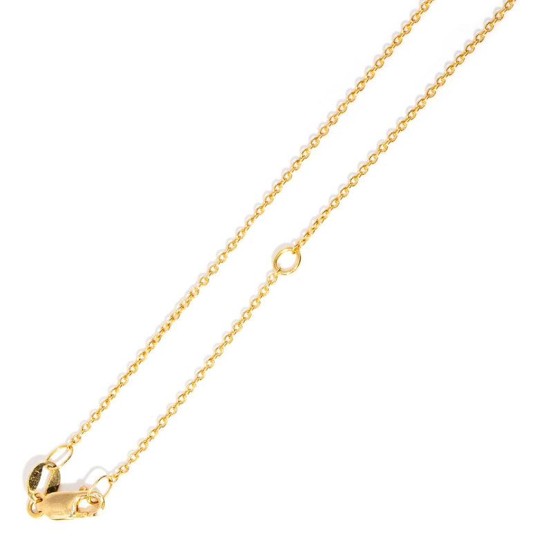 Belinda Salt & Pepper Diamond & Pink Sapphire Necklet 18ct Gold* DRAFT Pendants/Necklaces Imperial Jewellery 