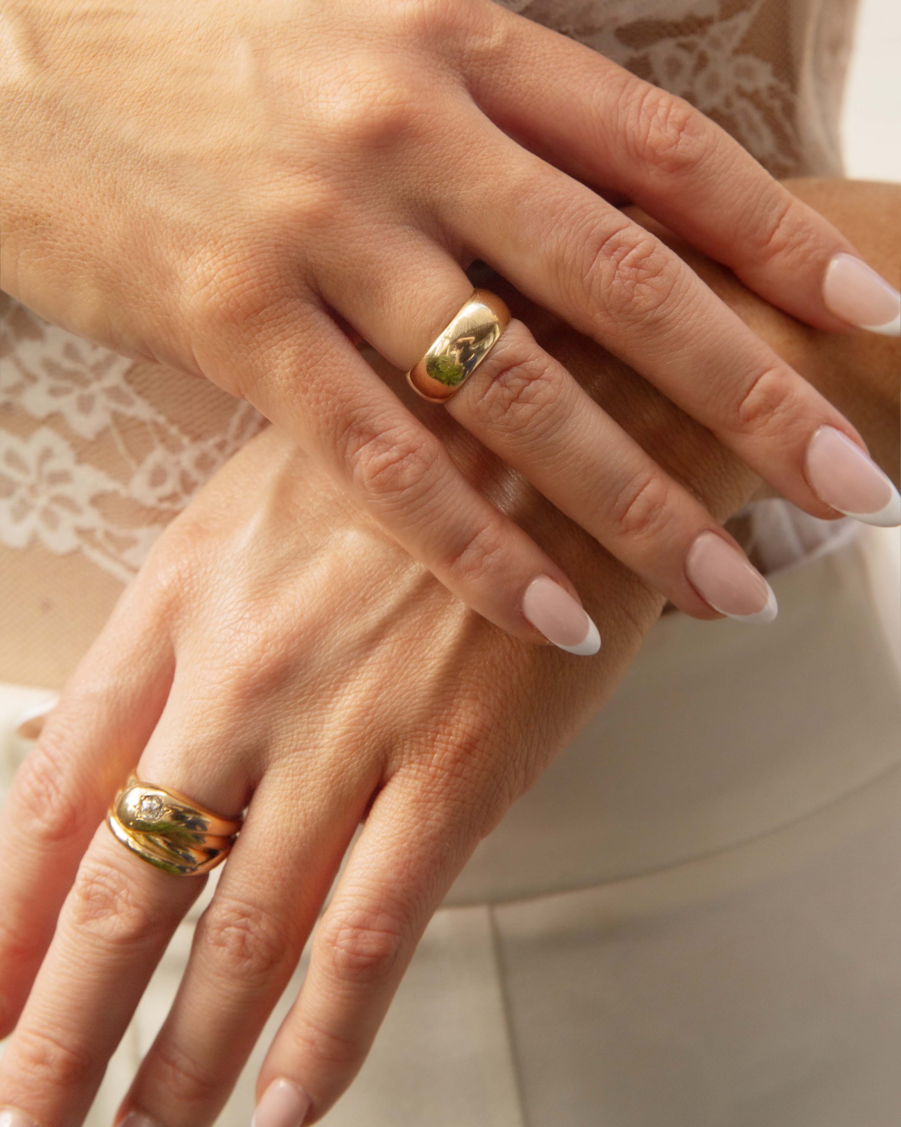 Blaise Edwardian Diamond Coiled Snake Ring 18ct Gold Rings Imperial Jewellery 