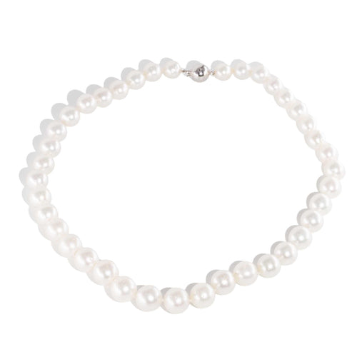 Chayra South Sea Pearl Strand Necklace 18K White Gold Clasp