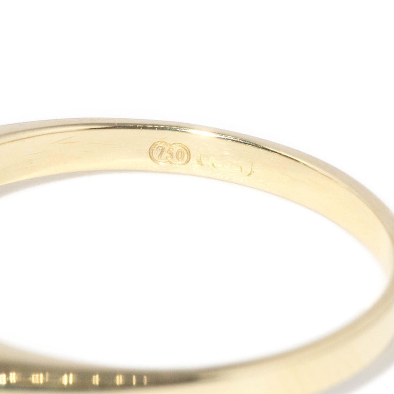 Vintage Circa 1990s Diamond Eternity Ring 18 Carat Gold