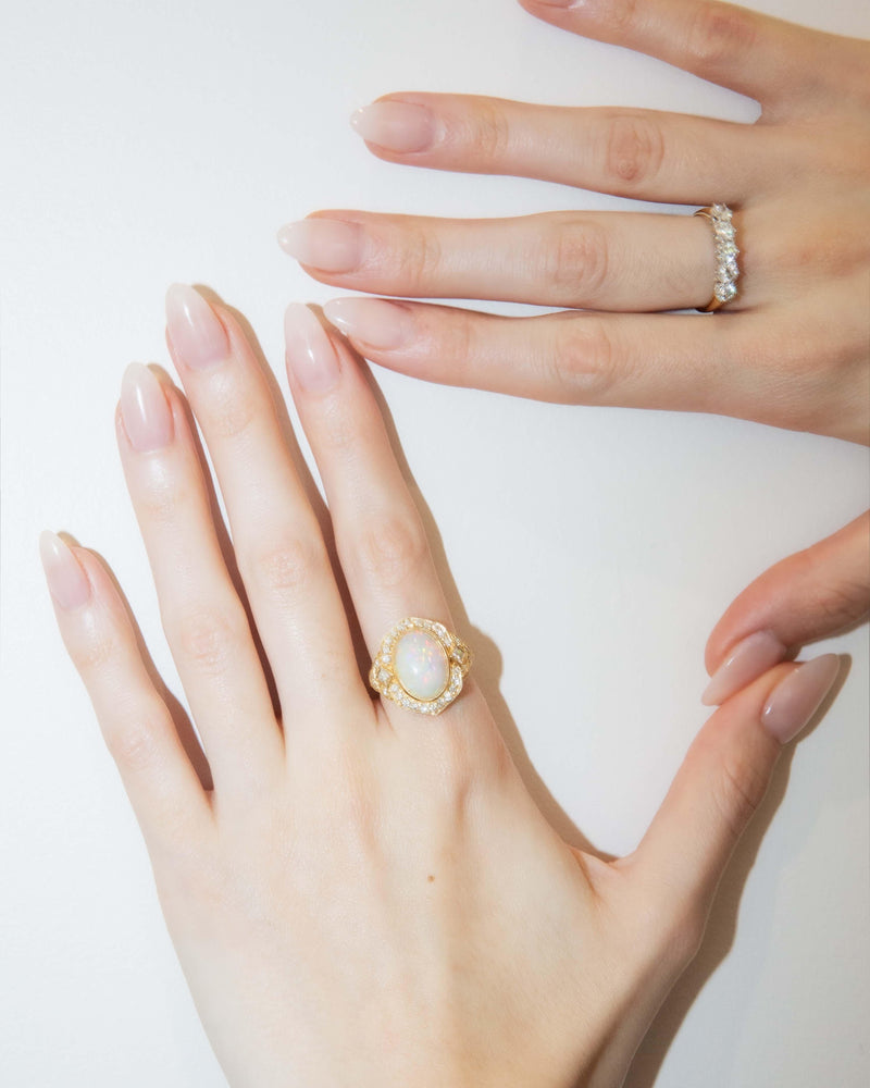 Vintage Circa 1990s Diamond Eternity Ring 18 Carat Gold