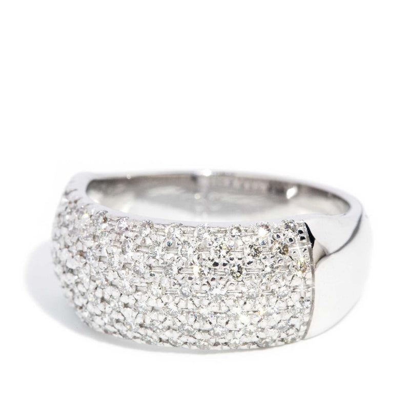 Coco Diamond Dome Cluster Ring 18ct Gold