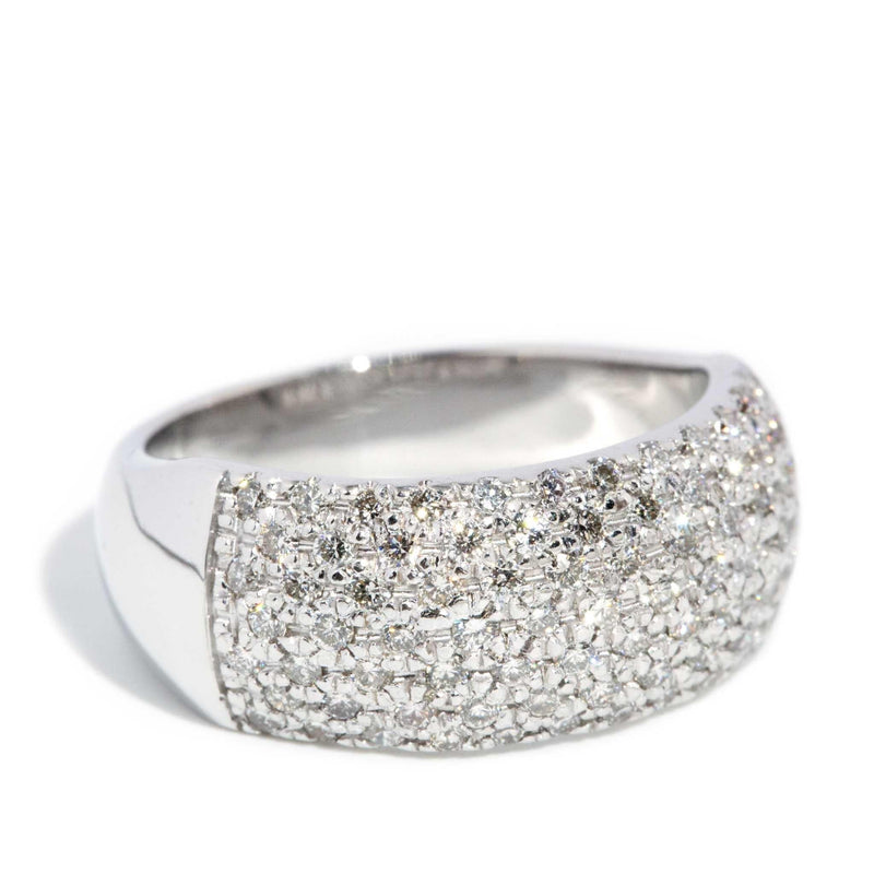 Coco Diamond Dome Cluster Ring 18ct Gold
