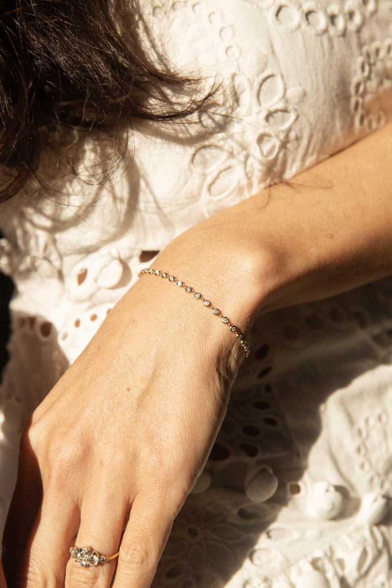 Electra 0.50 Carat Diamond Tennis Bracelet 14ct Gold