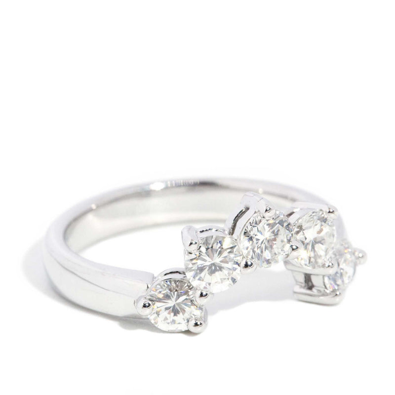 Josey Contemporary 1.12 Carat Diamond Ring 18ct Gold
