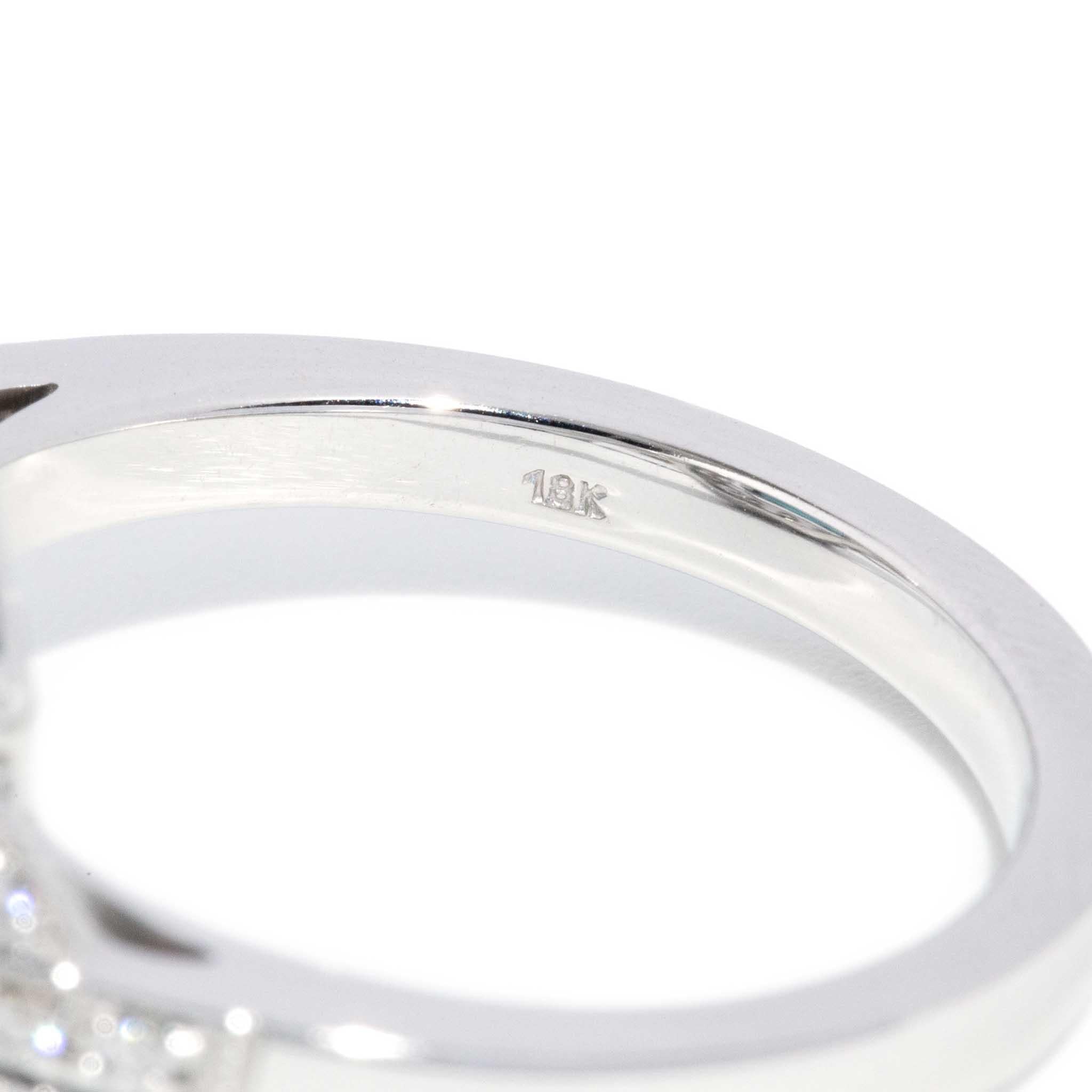 Layla 2.00ct Indicolite Tourmaline & Diamond Ring 18ct White Gold