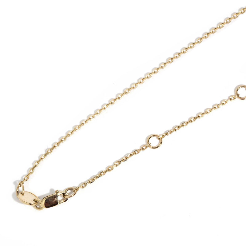 Pilar Salt & Pepper Diamond Necklet 9ct Gold