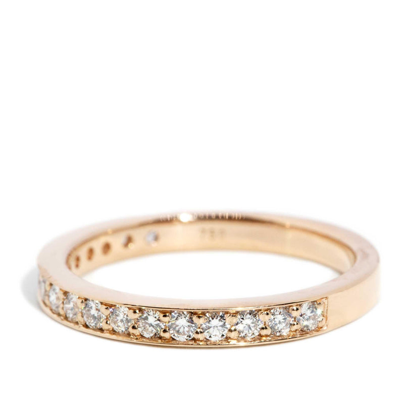 Daija Diamond Eternity Ring 18ct Rose Gold