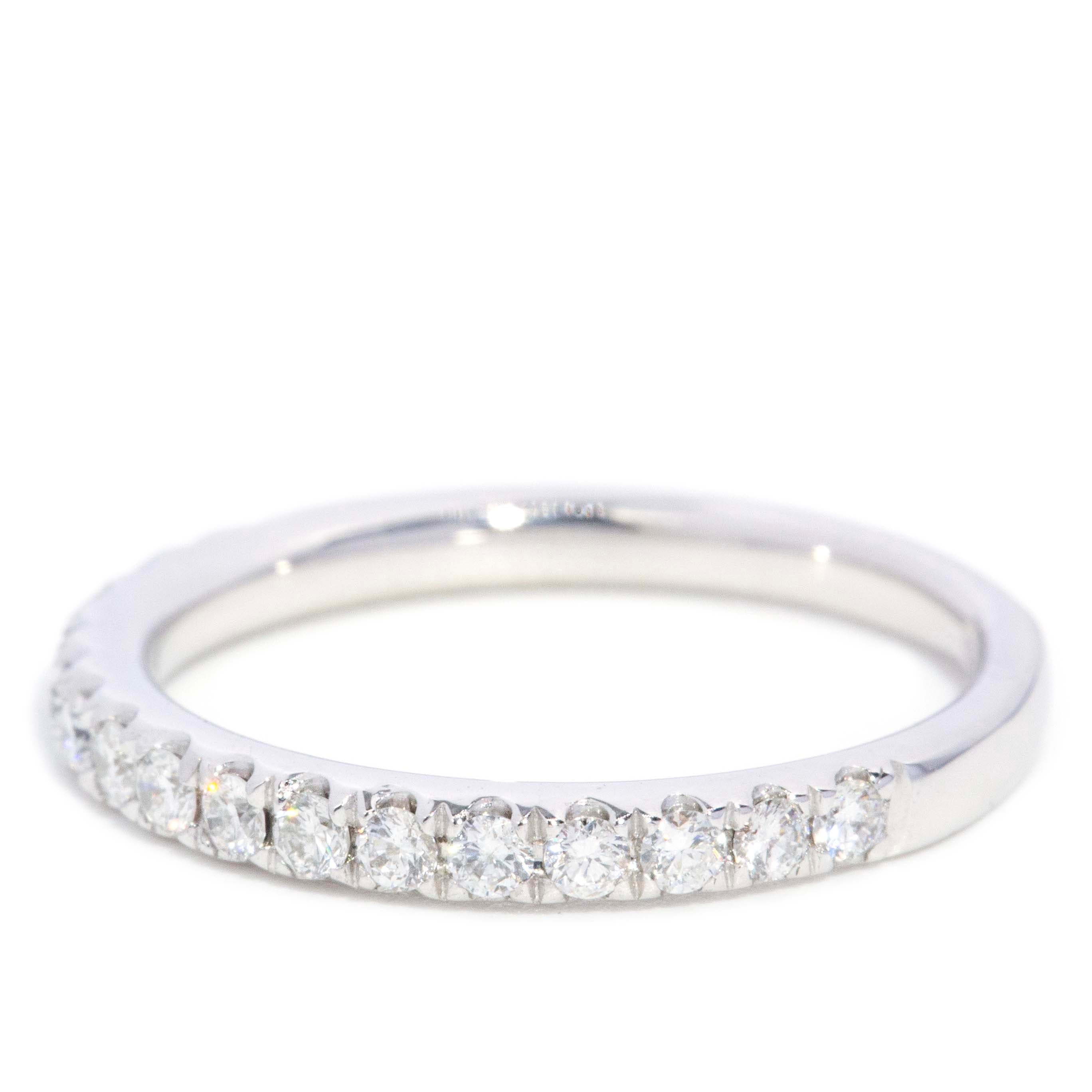 Delilah Diamond Stacking Ring 18ct White Gold Rings Imperial Jewellery 