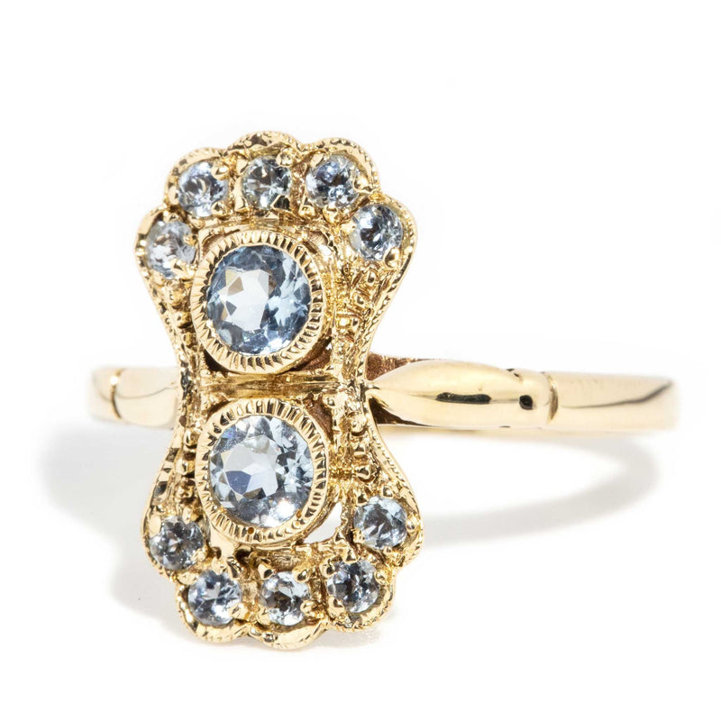 Elizabeth Aquamarine Ring 9ct Gold* DRAFT Rings Imperial Jewellery 