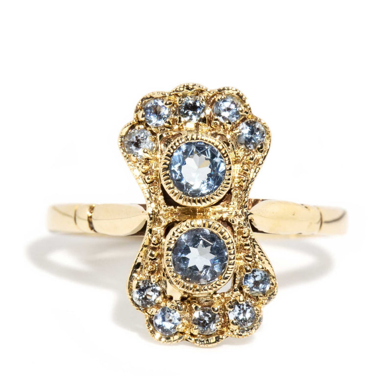 Elizabeth Aquamarine Ring 9ct Gold* DRAFT Rings Imperial Jewellery Imperial Jewellery - Hamilton 