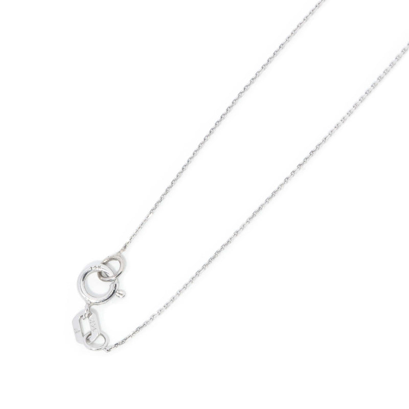 Contemporary Pink Sapphire & Diamond Pendant 14 Carat White Gold