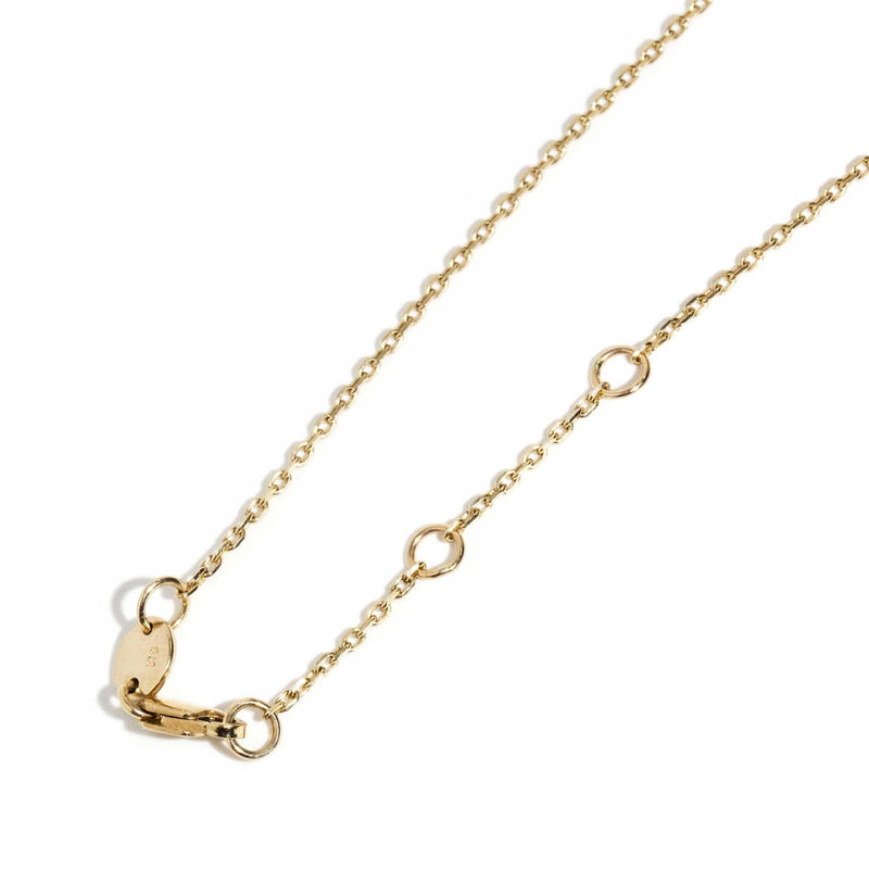 Francine Salt & Pepper Diamond Pendant & Chain 9ct Gold