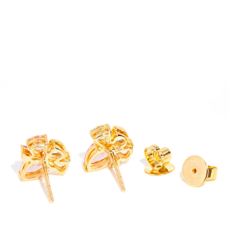 "Free Spirit" 14ct Gold Ceylon Sapphire Earrings Rings Imperial Jewellery 