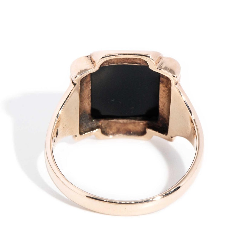 Gaius 1950s Intaglio Ring 9ct Rose Gold