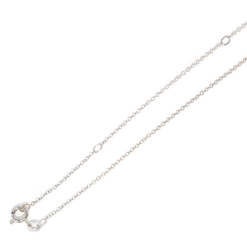 Contemporary Diamond Horseshoe Necklet 18 Carat White Gold