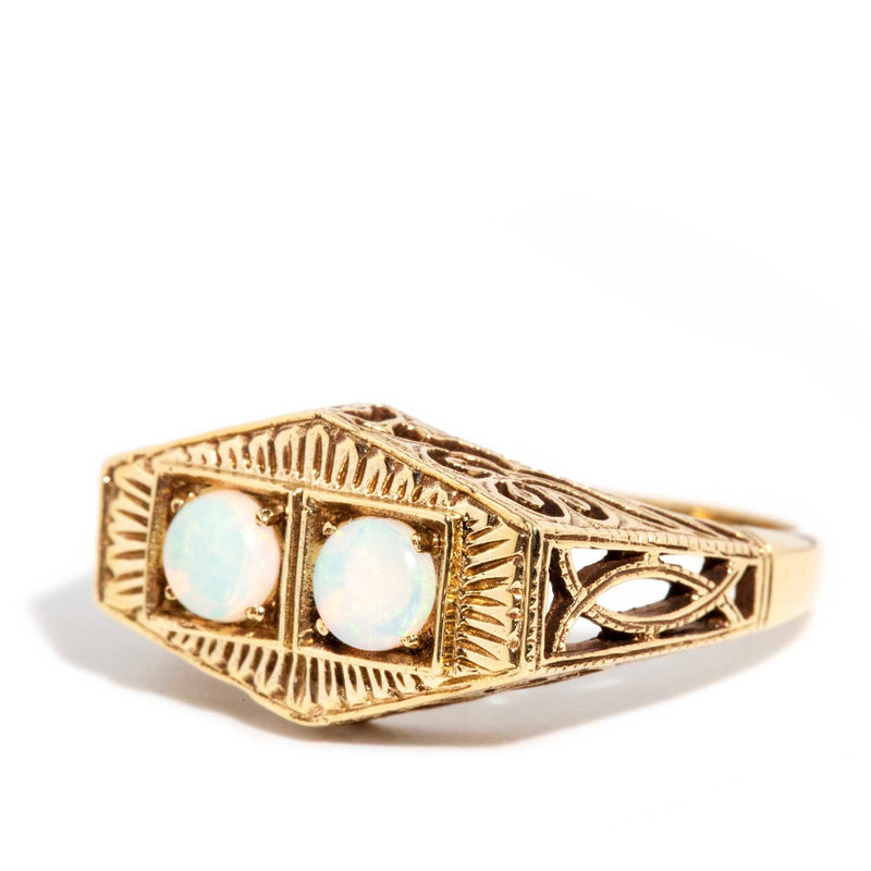 Harlowe Opal Ring 9ct Gold* DRAFT Rings Imperial Jewellery 