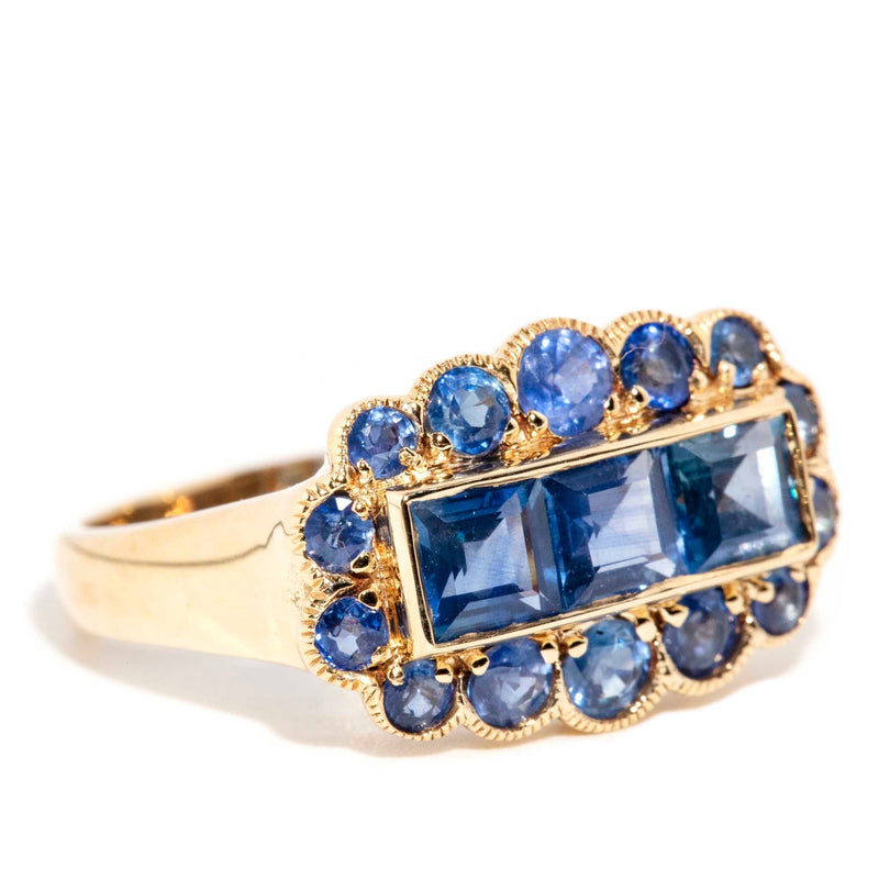 Ingrid Blue Sapphire Ring 9ct Gold* DRAFT Rings Imperial Jewellery 