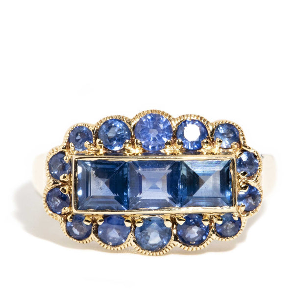 Ingrid Blue Sapphire Ring 9ct Gold* DRAFT Rings Imperial Jewellery Imperial Jewellery - Hamilton 