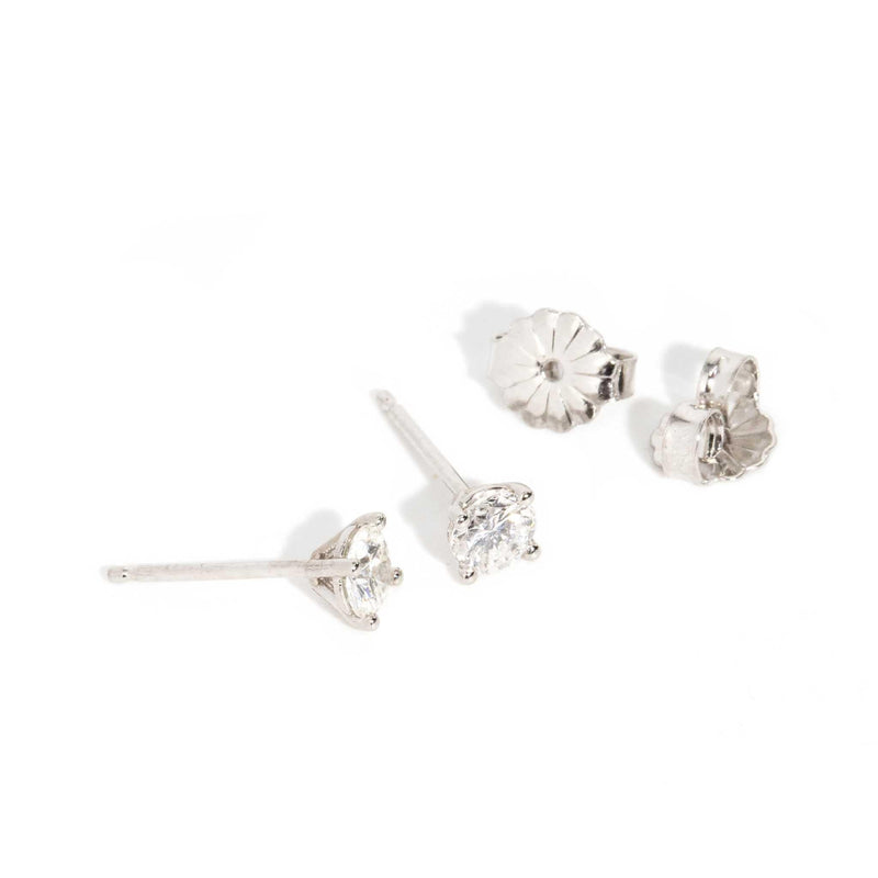 Jenna 0.45 Carat Diamond Platinum Studs Earrings