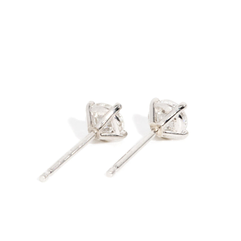 Jenna 0.45 Carat Diamond Platinum Studs Earrings