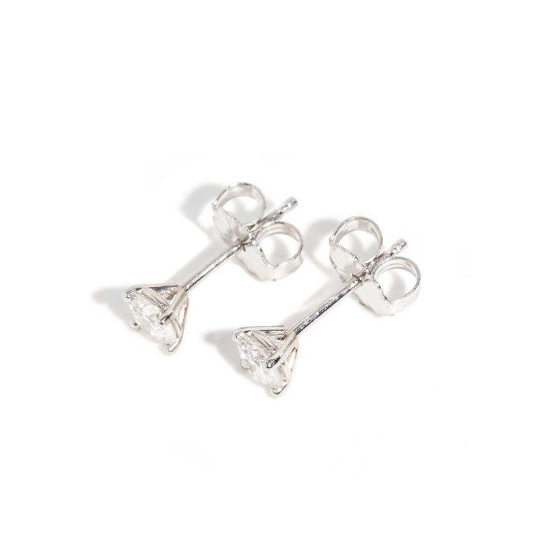 Jenna 0.45 Carat Diamond Platinum Studs Earrings