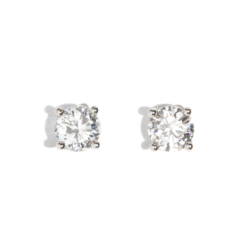 Jenna 0.45 Carat Diamond Platinum Studs Earrings