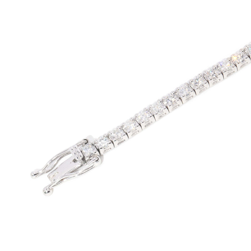 Jesse Contemporary 4.16 Carat Diamond Tennis Bracelet 18ct White Gold