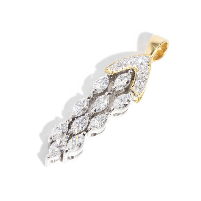 Kiran 1.36 Carat Diamond Chandelier Pendant 18ct