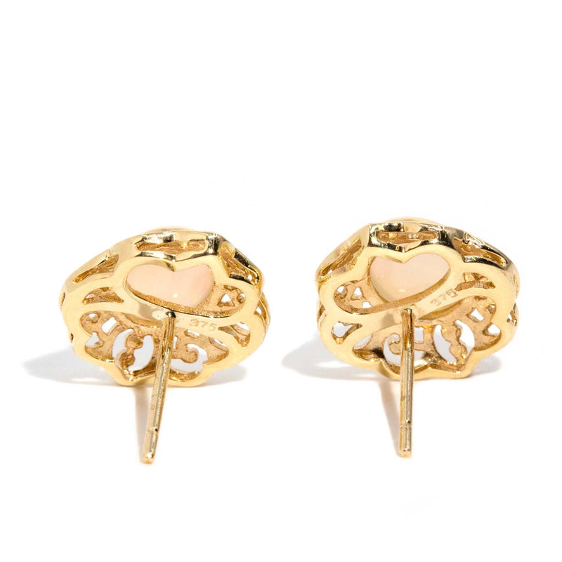 Lana Solid Australian Opal 9ct Gold Earrings* DRAFT Rings Imperial Jewellery 