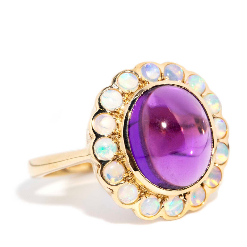 Lauren Amethyst & Opal Ring 9ct Gold* DRAFT Rings Imperial Jewellery 