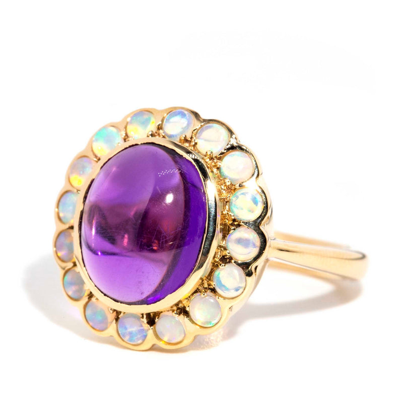 Lauren Amethyst & Opal Ring 9ct Gold* DRAFT Rings Imperial Jewellery 